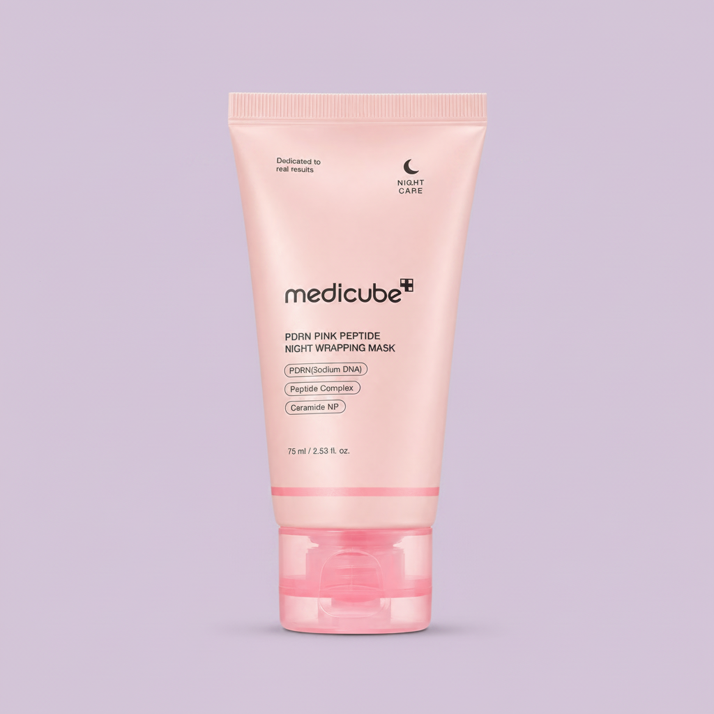 MEDICUBE Pdrn Pink Caffeine Night Wrapping Mask 75ml